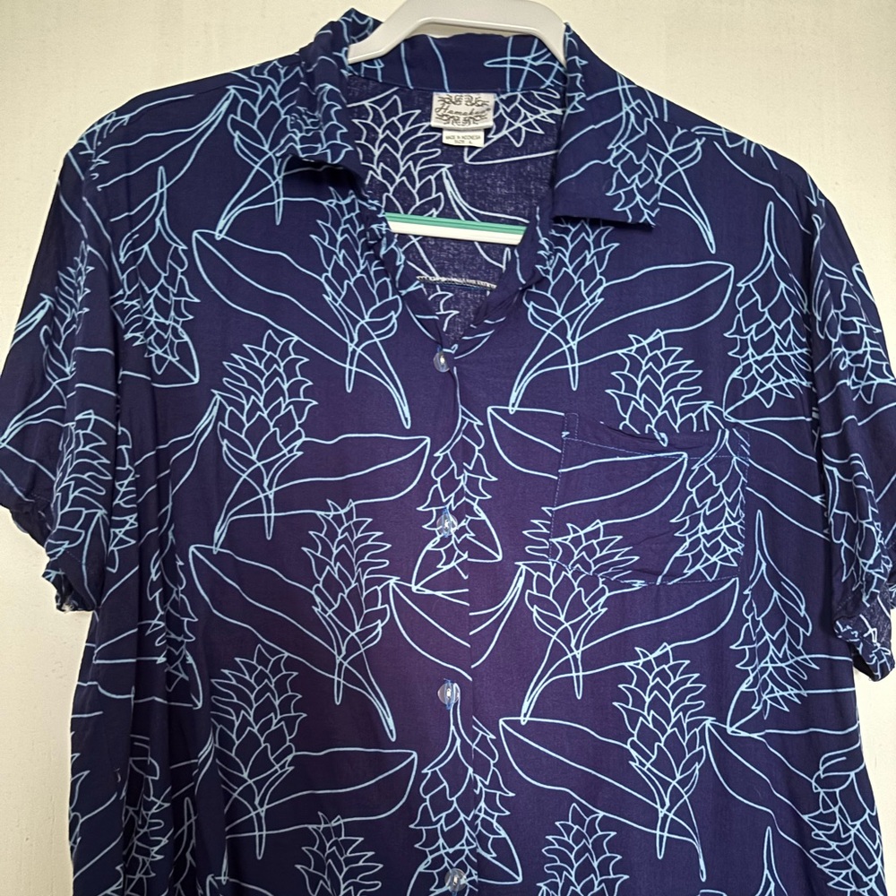 Aloha/Hawaiian Print Women’s Button Down Shirt